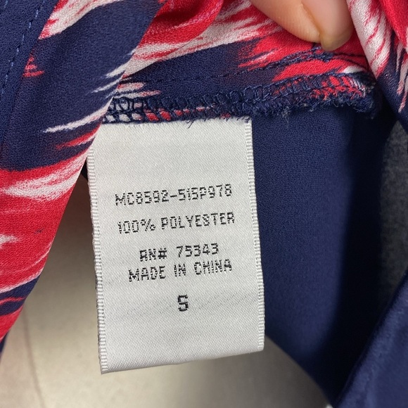 🌸 Willi Smith Crew Neck Sleeveless Blouse - Picture 7 of 10